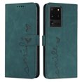 thumbnail image 1 of Dteck Wallet Case for Samsung Galaxy S20 Ultra 6.9 Inch, PU Leather with Embossed Pattern  Card Slots & Cash Pockge Kick Stand Scratchproof  Splash-proof CaseFor Samsung Galaxy S20 Ultra, Green, 1 of 10