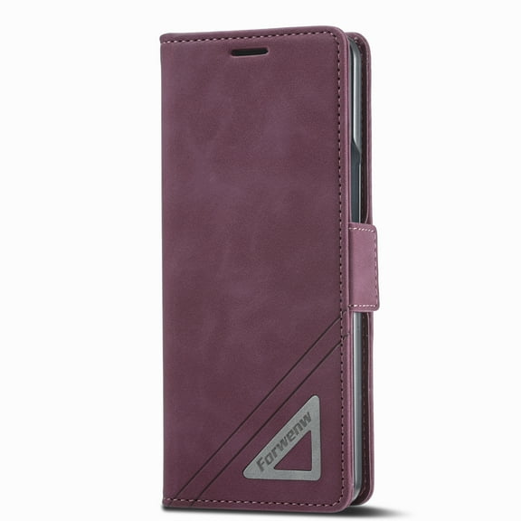 Dteck Wallet Case for Samsung Galaxy Z Fold4, Magnetic Closure PU Leather Shockproof Folio Flip Case with Card Slots for Samsung Z Fold4 7.6 inch 2022,
Winered