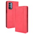 thumbnail image 1 of Dteck Wallet Case for OnePlus Nord N200 5G, Premium PU Leather Wallet Case Flip Folio Stand Cover with Card Slots for OnePlus Nord N200 5G 2021, Red, 1 of 5