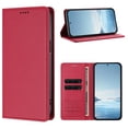 thumbnail image 1 of Dteck Wallet Case for Samsung Galaxy S22 Ultra, Flip Strong Magnetic Cover RFID Blocking Credit Card Holder Kickstand Shock-Absorbent Case,Red, 1 of 7
