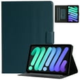 thumbnail image 1 of Dteck Wallet Case for iPad 10th Generation (2022) 10.9 Inch, Shockproof PU Leather Business Cover with Multiple Angles Stand with Auto Wake/Sleep Cover,Darkgreen, 1 of 6