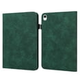 thumbnail image 1 of Dteck Wallet Case for iPad 11-inch (A16) 2025/iPad 10th Generation 10.9 inch,Shockproof Leather Flower Pattern Card Pocket Case Shockproof Kickstand Cover with Elastic Hand/Stylus Loop,Green, 1 of 8