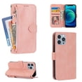 thumbnail image 1 of Dteck Wallet Case for iPhone 13 Pro, Zipper Pouch Card Holder Case with Crossbody Strap PU Leather Magnetic Kickstand Handbag Protective Case Cover for iPhone 13 Pro, Pink, 1 of 10