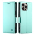 thumbnail image 1 of Dteck Wallet Case for iPhone 16 Pro 6.3" 2024, Premium PU Leather Folio Magnetic Closure Card Holder Kickstand Full Protection Phone Case Compatible with iPhone 16 Pro,Mint, 1 of 6