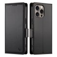 thumbnail image 1 of Dteck Wallet Case for iPhone 16 Pro Max 6.9" 2024, Premium PU Leather Folio Magnetic Closure Card Holder Kickstand Full Protection Phone Case Compatible with iPhone 16 Pro Max,Black, 1 of 6