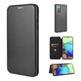 thumbnail image 1 of Dteck Wallet Slim Case for Samsung Galaxy Note 20(6.7 inches),Carbon Fiber Texture Patterned Leather Card Holder Protective Kickstand Cover ,Black, 1 of 6