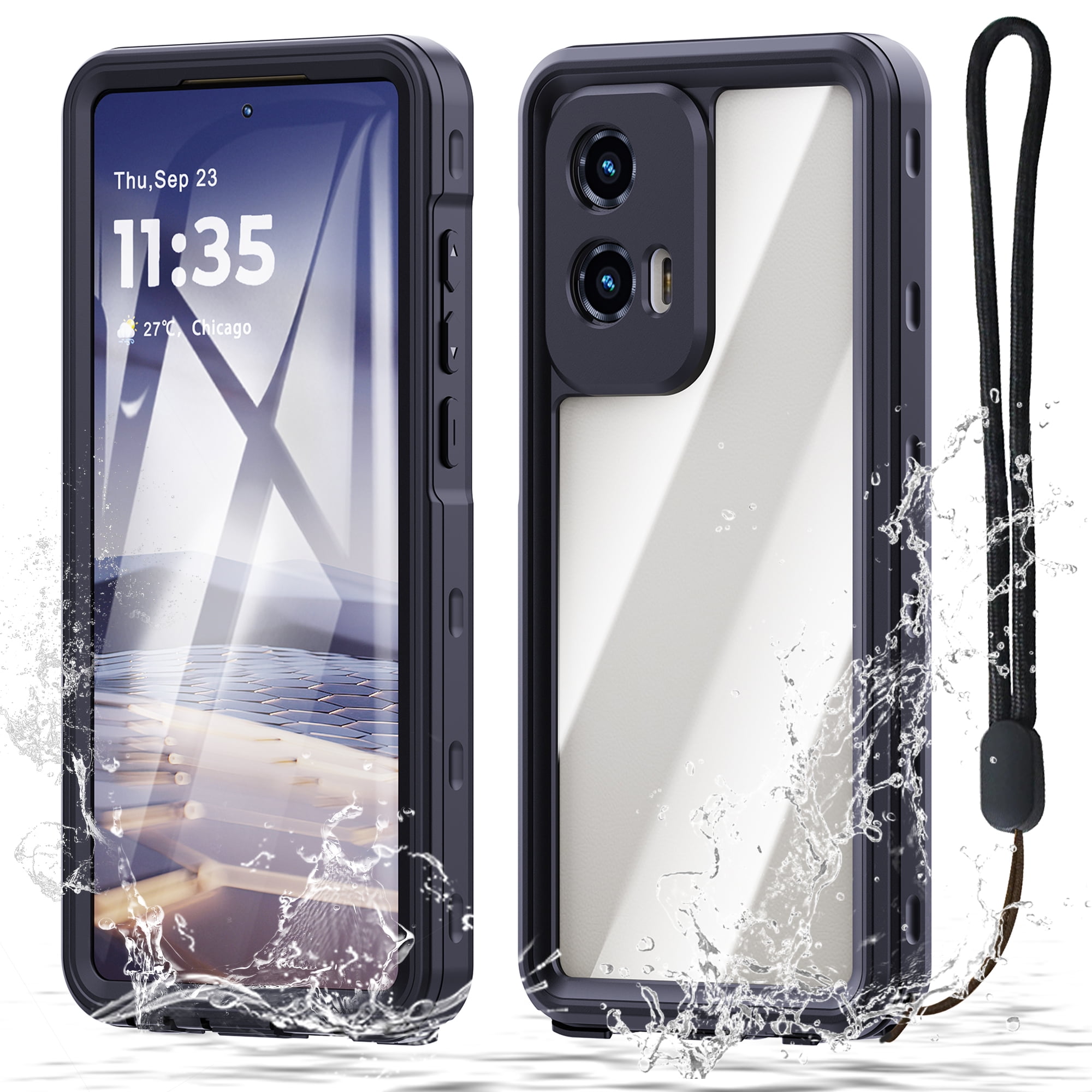 Dteck Waterproof Case for Motorola Moto G Stylus 5G 2024, IP68