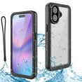thumbnail image 1 of Dteck Waterproof Case for iPhone 17 6.3 Inch, Shockproof Dustproof Built-in Screen Protector, Full Body Sealed Heavy Duty Protective Cover, 1 of 6