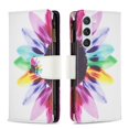 thumbnail image 1 of Dteck Zipper Wallet Case for Samsung Galaxy S24,Magnetic Leather Pattern Card Slots Case Shockproof Rubber Kickstand Full Body Protective Bag Cover,Sun Flower, 1 of 6