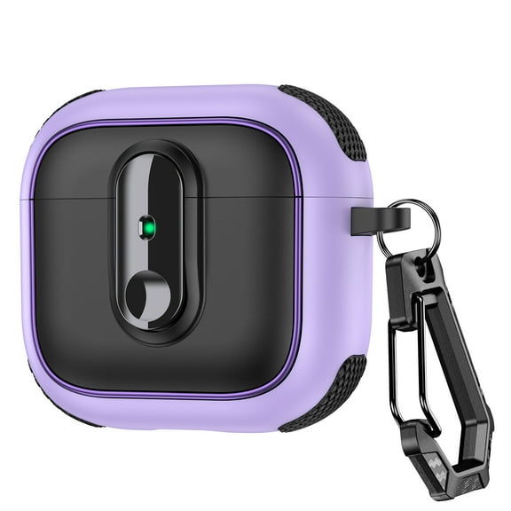 Dteck for AirPods Pro 2nd Generation Case, Compatible with MagSafe, Secure Lock for AirPods Pro 2 Charging Case,Purple