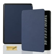 Dteck for All-New Amazon Kindle 6-Inch Case,Lightweight Foldable Protective Book Cover for Kindle 2024/2022,Deep Blue