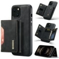 thumbnail image 1 of Dteck for Apple iPhone XS Max Magnetic Case, Retro PU Leather Wallet Case Detachable with Trifold Wallet Cash Slot Credit Cards Holder Pocket, black, 1 of 8
