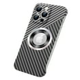 thumbnail image 1 of Dteck for Carbon Fiber Pattern Magnetic for iPhone 14 Case Compatible with MagSafe, Frameless Slim Fit Cover for iPhone 14,Silver, 1 of 6