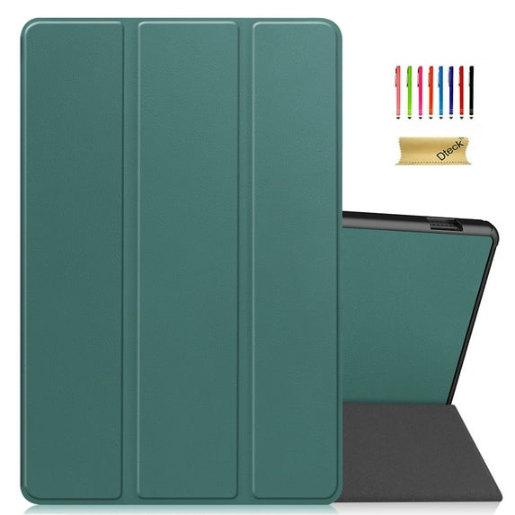 Dteck for Fire Max 11 Tablet Case 2023, Slim Stand Hard Back Shell Protective Smart Case Cover for Amazon Fire Max 11,Deep Green