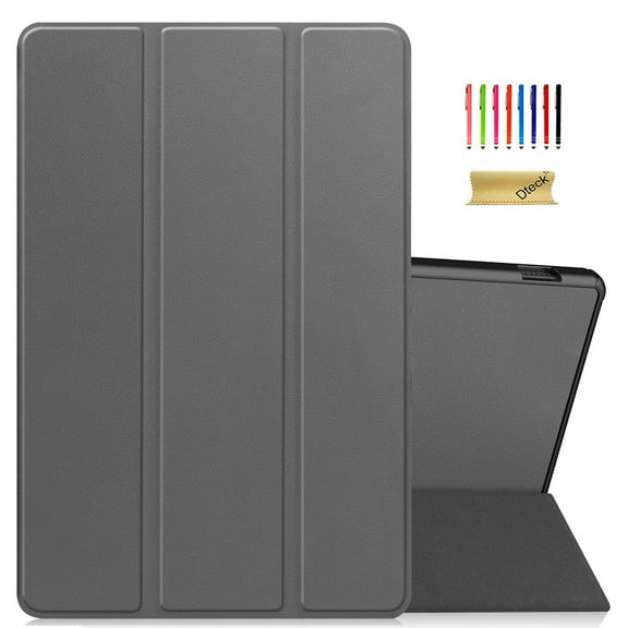 Dteck for Fire Max 11 Tablet Case 2023, Slim Stand Hard Back Shell Protective Smart Case Cover for Amazon Fire Max 11,Gray