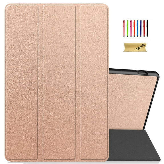 Dteck for Fire Max 11 Tablet Case 2023, Slim Stand Hard Back Shell Protective Smart Case Cover for Amazon Fire Max 11,Rosegold