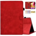 thumbnail image 1 of Dteck for Fire Max 11 Tablet Case - Slim Fit PU Leather Folio Stand Cover with Credit Card Slots for Amazon Fire Max 11 13th Generation 2023,Red, 1 of 5