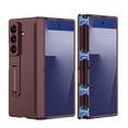 thumbnail image 1 of Dteck for Galaxy Z Fold 7 Case with Hinge Protection and Kickstand, Shockproof Magnetic Hard Rugged Protective Cover, Winered, 1 of 10