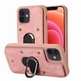 thumbnail image 1 of Dteck for Google Pixel 7 Wallet Case, Shockproof Heavy Duty Flip PU Leather Ring Kickstand Card Holder Anti-Scratch Soft Protective Cover, pink, 1 of 8