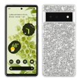 thumbnail image 1 of Dteck for Google Pixel 7A Case, Lightweight Glitter Sparkle Hard PC Protective Cover for Google Pixel 7A 6.1-inch 2023,Silver, 1 of 4