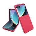 thumbnail image 1 of Dteck for Motorola Razr 40 Ultra Case, Ultra Thin Slim Fit Skin-Friendly PC with Non-Slip Grip Full Camera Lens Protection Protective Cover,Red, 1 of 5