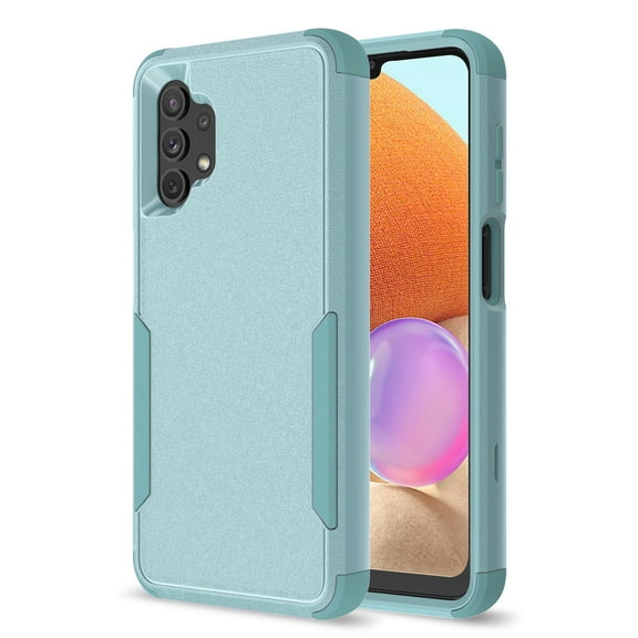 Dteck for Samsung Galaxy A13 5G Case, Slim Pocket-Friendly Hybrid Silicone Bumper Shockproof Tough Rugged Case,Mint