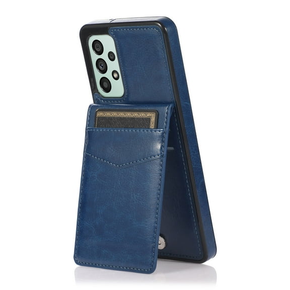 Dteck for Samsung Galaxy A14 5G Case, Flip PU Leather A14 Wallet Case with Card Holder Kickstand for Samsung A14 5G,Blue