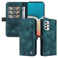 thumbnail image 1 of Dteck for Samsung Galaxy A53 5G Wallet Case with RFID Blocking Credit Card Holder, Flip Folio Book PU Leather Phone Shockproof Cover Women Men, Blue, 1 of 7