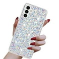thumbnail image 1 of Dteck for Samsung Galaxy A54 Case, Samsung A54 5G Phone Case, Glitter Sparkle Bling Case for Galaxy A54 5G, Slim Protective Phone Cover,White, 1 of 3