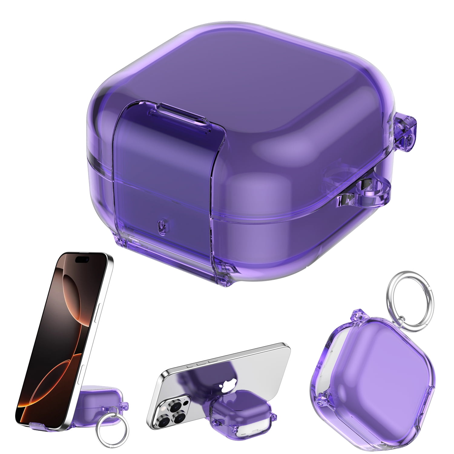 Dteck for Samsung Galaxy Buds 4 / 4 Pro Case Cover with Phone