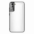 thumbnail image 1 of Dteck for Samsung Galaxy S22 6.1 inch Luxury 9H Back Tempered Glass Shockproof Soft TPU Bumper Phone Case Slim Cover, White, 1 of 6