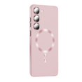 thumbnail image 1 of Dteck for Samsung Galaxy S23 Case Fit for MagSafe, Slim Fit Liquid Silicone Frosted Matte Case Shockproof Magnetic Cover for Samsung Galaxy S23,Pink, 1 of 6