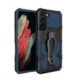 thumbnail image 1 of Dteck for Samsung Galaxy S23 Case with Back Clip Kickstand, Military Grade Shockproof Protective Cover Compatible Magnetic Car Mount,Blue, 1 of 7
