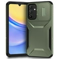 thumbnail image 1 of Dteck for Samsung Galaxy S23 FE Case with Camera Lens Cover, Tough Hybrid Shockproof Slim Protective Phone Cover for Galaxy S23 FE,Darkgreen, 1 of 7