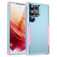 thumbnail image 1 of Dteck for Samsung Galaxy S24 Ultra Case, Hybrid Shockproof Rugged Hard PC TPU Bumper Protective Cover for Samsung Galaxy S24 Ultra,Mint/Pink, 1 of 8