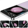 thumbnail image 1 of Dteck for Samsung Galaxy Z Flip 5 Screen Protector, Back Tempered Glass Screen Protector + Camera Lens Protector, Case Friendly & Anti-Scratch, Black, 1 of 4