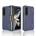 thumbnail image 1 of Dteck for Samsung Galaxy Z Fold 4 Case Hinge Protection with Built-in Screen Protector Heavy Duty Shockproof Rugged Case with S Pen Slot,Blue, 1 of 8
