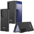 thumbnail image 1 of Dteck for Samsung Galaxy Z Fold 6 Slim Case, Support Wireless Charging Hard PC Shockproof Protective Case for Samsung Galaxy Z Fold 6,Black, 1 of 5