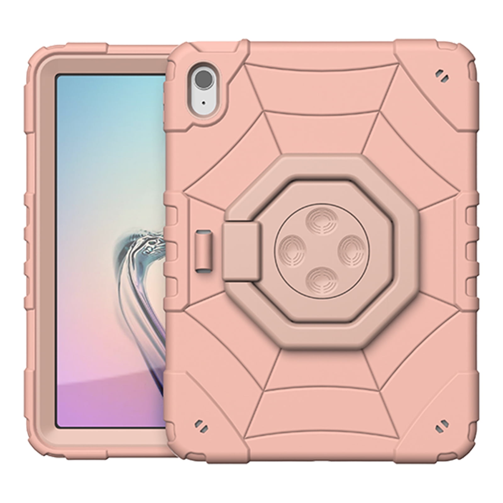 Dteck for iPad 9th/8th/7th Generation Case, 360 Rotating Stand