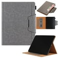 thumbnail image 1 of Dteck for iPad Air 13 Inch (M3/M2) Case 2025/2024, Front Pocket PU Leather Folio Cover with Auto Sleep/Wake for iPad Air 13 in Case 2025/2024,Gray, 1 of 5