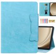 thumbnail image 1 of Dteck for iPad Pro 13 Inch Case (2024), Leather Folio Cover Auto Wake/Sleep with Card Slots, Multi-Angle Viewing Stand,Light Blue, 1 of 7