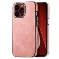 thumbnail image 1 of Dteck for iPhone 11 Case, Slim Skin-Friendly PU Leather with Anti-Scratch Microfiber Lining Protective Back Cover,Pink, 1 of 8