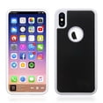 thumbnail image 1 of Dteck for iPhone 11 Slim Back Case, Shockproof TPU Frame Nano Suction Adsorbed Anti Gravity Protective Phone Case Cover, white, 1 of 1
