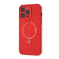 thumbnail image 1 of Dteck for iPhone 12 Pro Max Case with Invisible Magnetic Stand, Compatible with MagSafe, Slim Fit Liquid Silicone Gel Cover for iPhone 12 Pro Max,Red, 1 of 6
