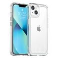 thumbnail image 1 of Dteck for iPhone 13 Case, Slim Lightweight Anti-Scratch Clear Back Shockproof Hard Bumper Transparent Cover for Apple iPhone 13 6.1" 2021, Clear, 1 of 8