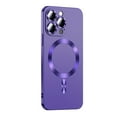 thumbnail image 1 of Dteck for iPhone 14 Case Fit for MagSafe, Slim Fit Liquid Silicone Frosted Matte Case Shockproof Magnetic Cover for iPhone 14,Purple, 1 of 4