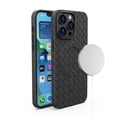 thumbnail image 1 of Dteck for iPhone 14 Pro Max Case, Compatible with MagSafe, Slim Weave Texture Shockproof Magnetic Case 6.7 Inch,Black, 1 of 1