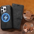 thumbnail image 1 of Dteck for iPhone 14 Pro Max Case Detachable Wallet Case with Card Holder, 2 in 1 PU Leather Flip Folio Case with Stand Shockproof Phone Cover,Black, 1 of 6