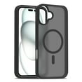 thumbnail image 1 of Dteck for iPhone 16 Case, Compatible with MagSafe, Shockproof Military-Grade Protection, Magnetic Phone Case for iPhone 16, Frosted Black, 1 of 5