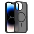 thumbnail image 1 of Dteck for iPhone 16 Pro Case, Compatible with MagSafe, Shockproof Military-Grade Protection, Magnetic Phone Case for iPhone 16 Pro, Frosted Black, 1 of 6
